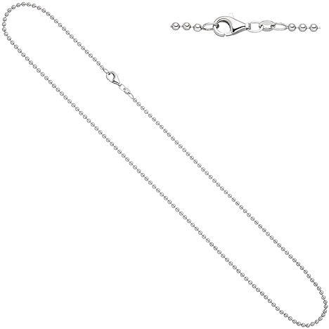 Anhänger Ginko Ginkgo 925 Sterling Silber matt mit Kette 50 cm