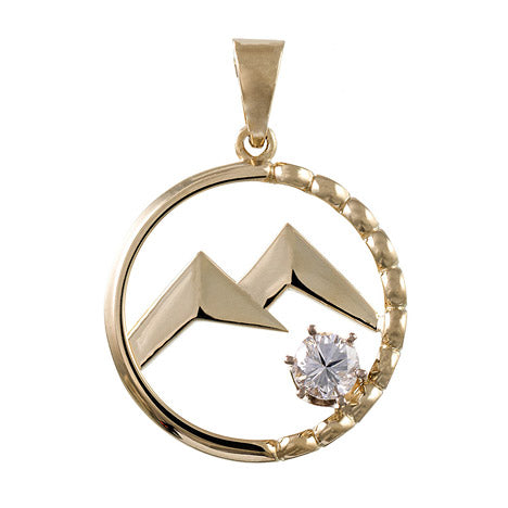 Anhänger BERGdiamant 585 Gold D-0 25 VSI-F