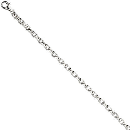 Ankerarmband 925 Sterling Silber diamantiert 21 cm Armband Silberarmband