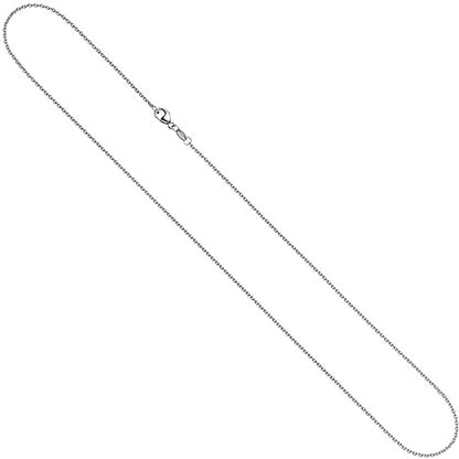 Ankerkette 950 Platin 1 5 mm 70 cm Kette Halskette Platinkette Karabiner