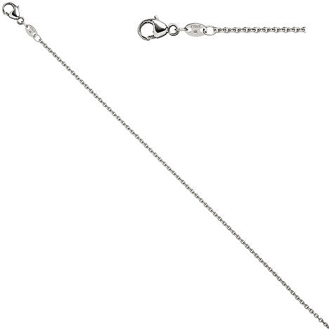 Ankerkette 950 Platin 1 5 mm 70 cm Kette Halskette Platinkette Karabiner