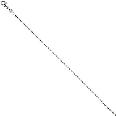 Ankerkette 950 Platin 60 cm Kette Halskette Platinkette Karabiner