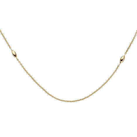 Collier Halskette 585 Gold Gelbgold 45 cm Kette Goldkette