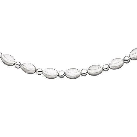 Collier Halskette 925 Sterling Silber 45 cm Kette Silberkette
