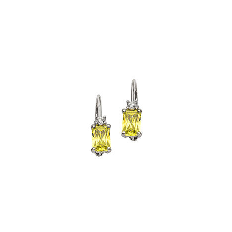 Ohrringe 925 Silber gelb