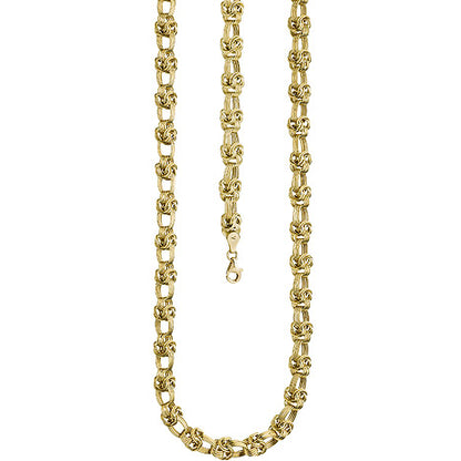 Halskette Kette 375 Gold Gelbgold 46 cm Goldkette Karabiner