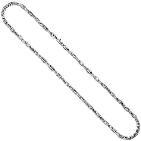 Halskette Kette 585 Gold Weißgold 55 cm Goldkette Fantasiekette