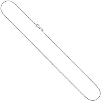 Rundpanzerkette 950 Platin 42 cm Kette Halskette Platinkette Panzerkette
