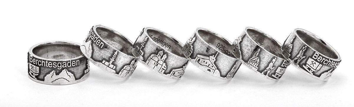 Berchtesgadener Ring 925 Sterling Silber