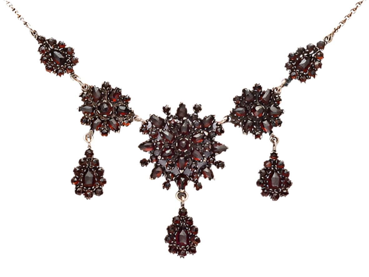 Collier Granat 925