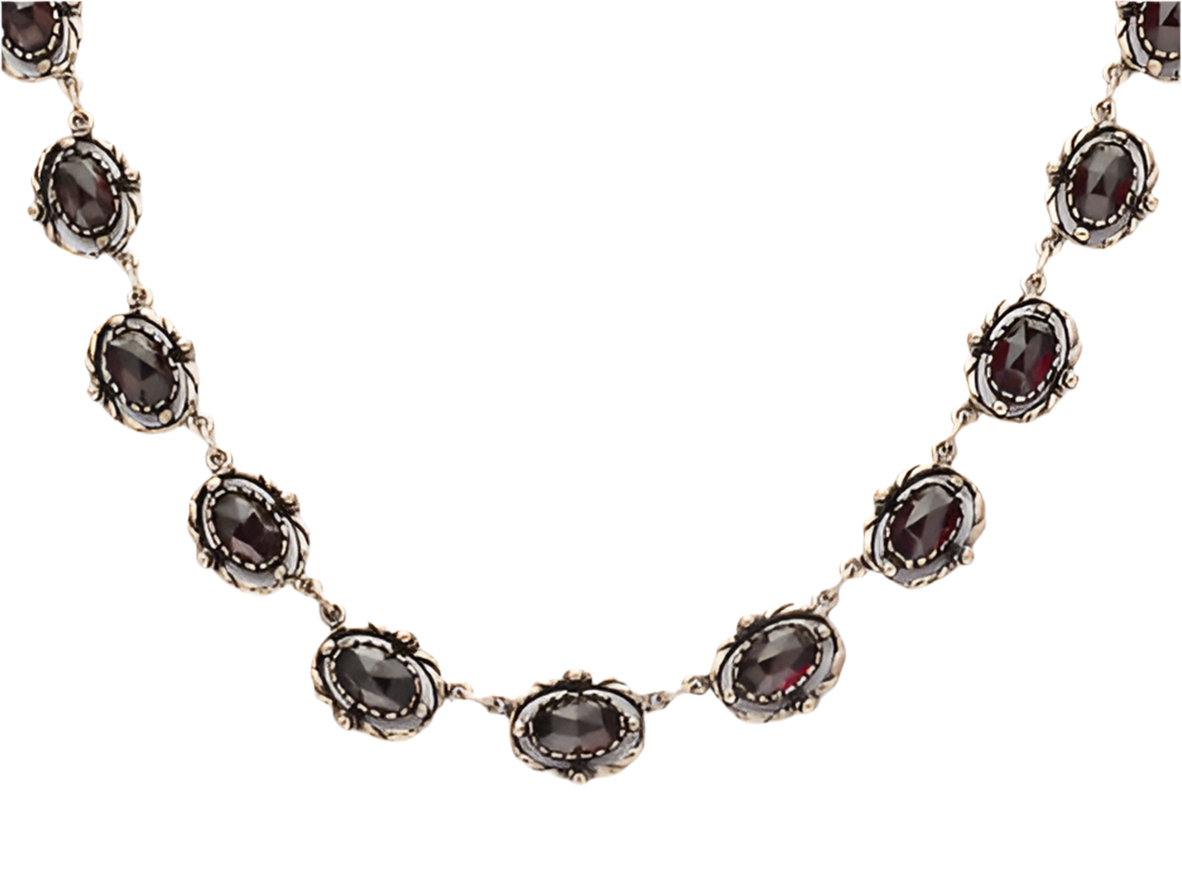 Collier Granat 925