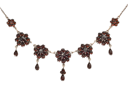 Collier Granat 925