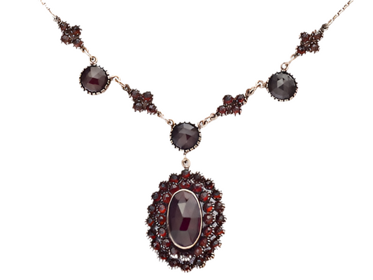 Collier Granat 925