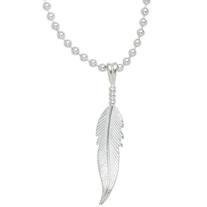 Anhänger Feder 925 Sterling Silber