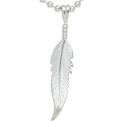 Anhänger Feder 925 Sterling Silber