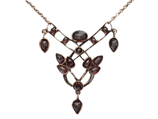 Collier Granat 925