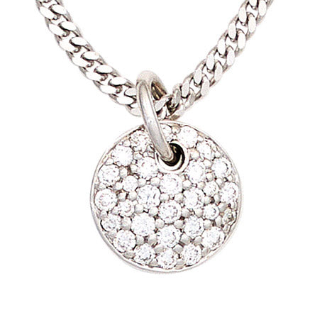 Anhänger rund 585 Gold Weißgold 29 Diamanten Brillanten 0 34ct. Weißgoldanhänger