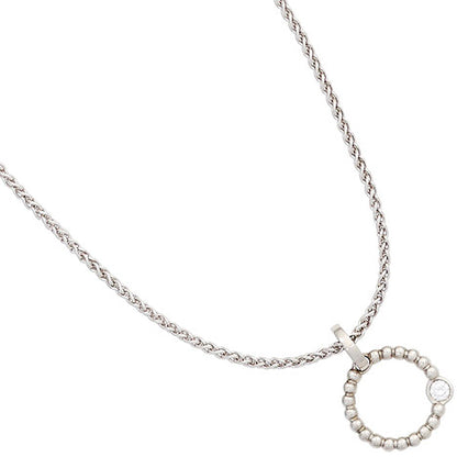 Anhänger rund 950 Platin 1 Diamant Brillant 0 05 ct. Platinanhänger