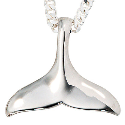 Anhänger Walfischflosse 925 Sterling Silber rhodiniert
