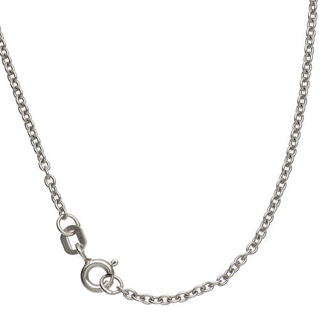 Ankerkette 333 Weißgold 1 6 mm 42 cm Gold Kette Halskette Weißgoldkette