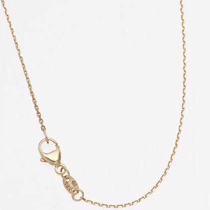 Ankerkette 585 Gelbgold diamantiert 0 6 mm 42 cm Gold Kette Halskette Goldkette