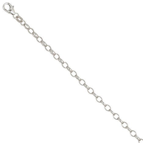 Ankerkette 925 Silber 3 0 mm 60 cm Halskette Kette Silberkette Karabiner