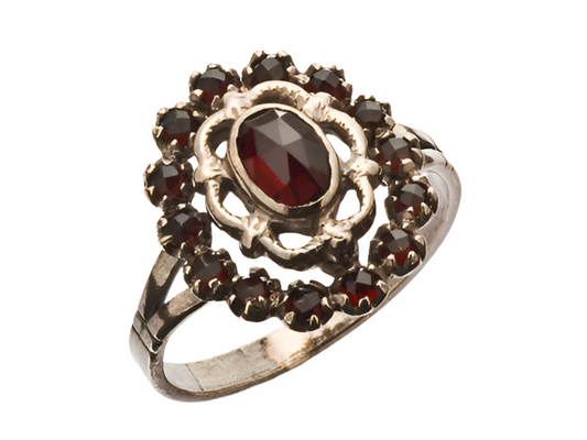 Ring Granat 925