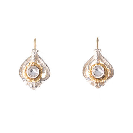 Ohrringe 925 Silber Trachtenschmuck Zirkonia
