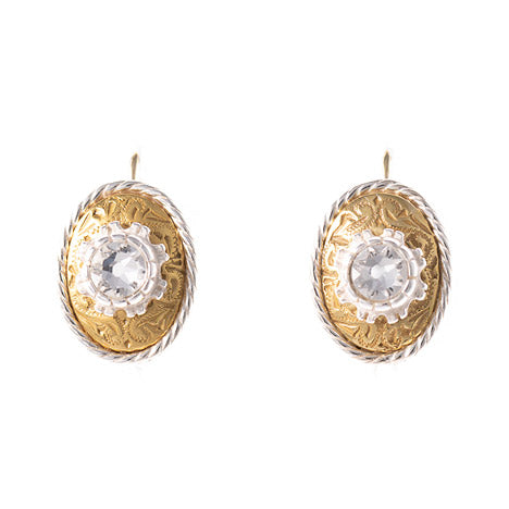 Ohrringe 925 Silber Trachtenschmuck Zirkonia