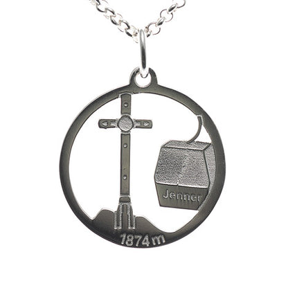 Anhänger Jenner 925 Silber mit Kette 45 cm
