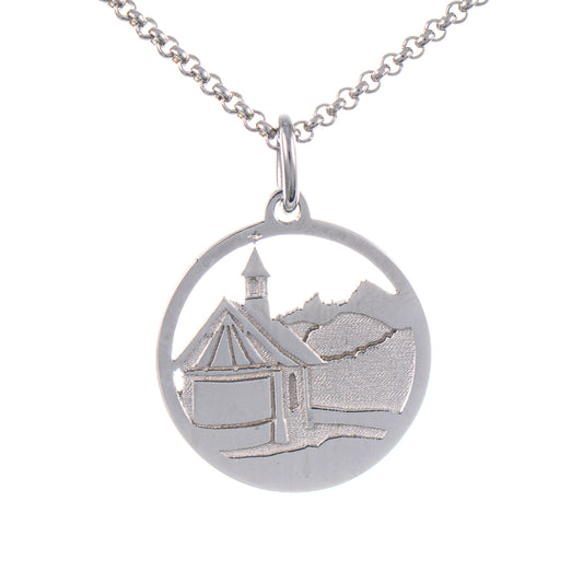 Anhänger Kirchleitnkapelle 925 Silber mit Kette 45cm