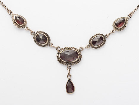 Collier Granat 925
