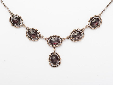 Collier Granat 925