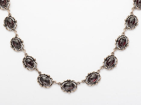 Collier Granat 925