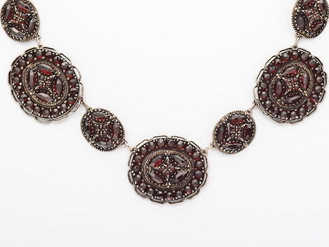 Collier Granat 925