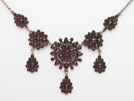 Collier Granat 925