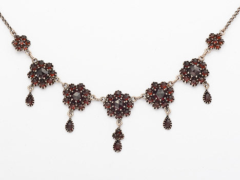 Collier Granat 925