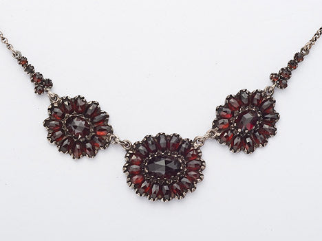 Collier Granat 925