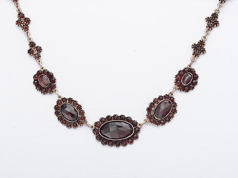 Collier Granat 925