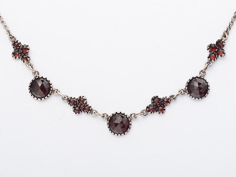 Collier Granat 925
