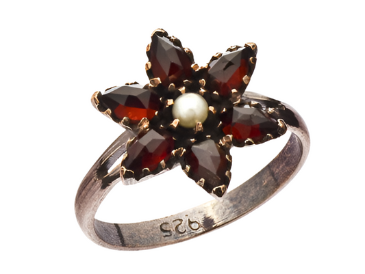 Ring Granat 925