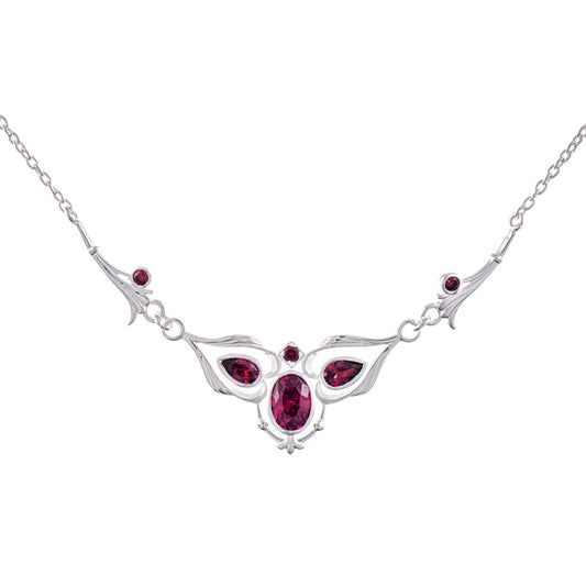 Collier 925 Silber Zirkonia beere