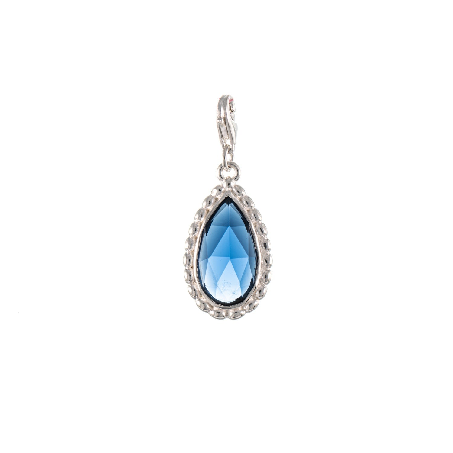 Wechselstein für Collier Signature 925 Silber blau