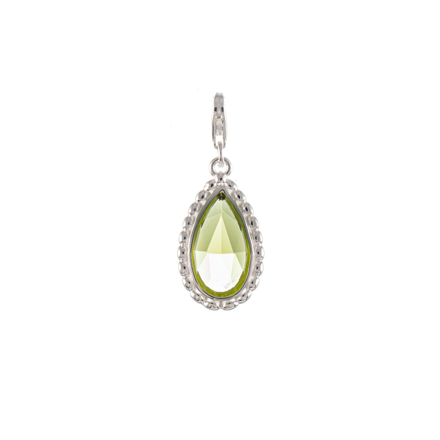 Wechselstein für Collier Signature 925 Silber hellgrün