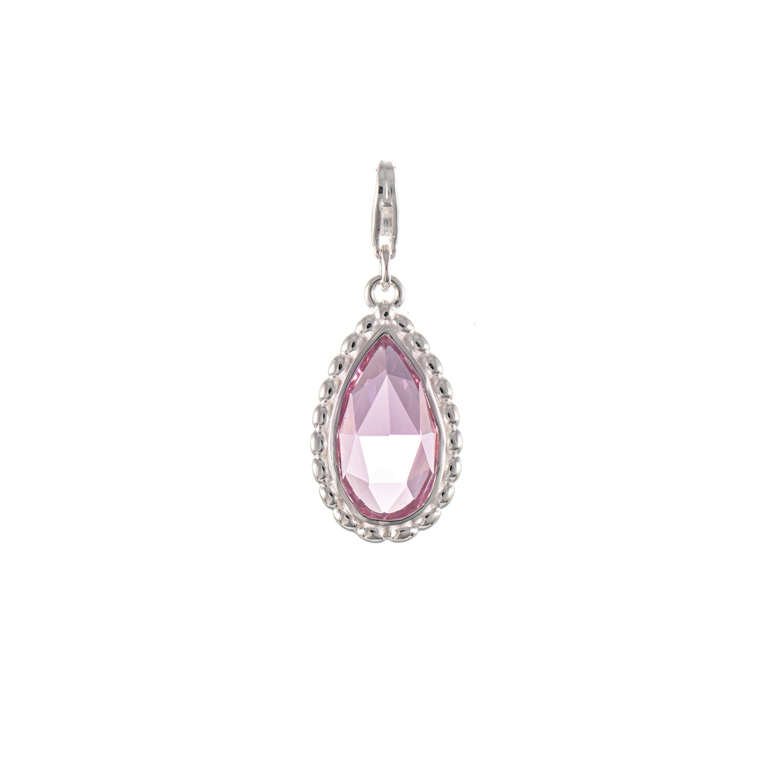 Wechselstein für Collier Signature 925 Silber rosa