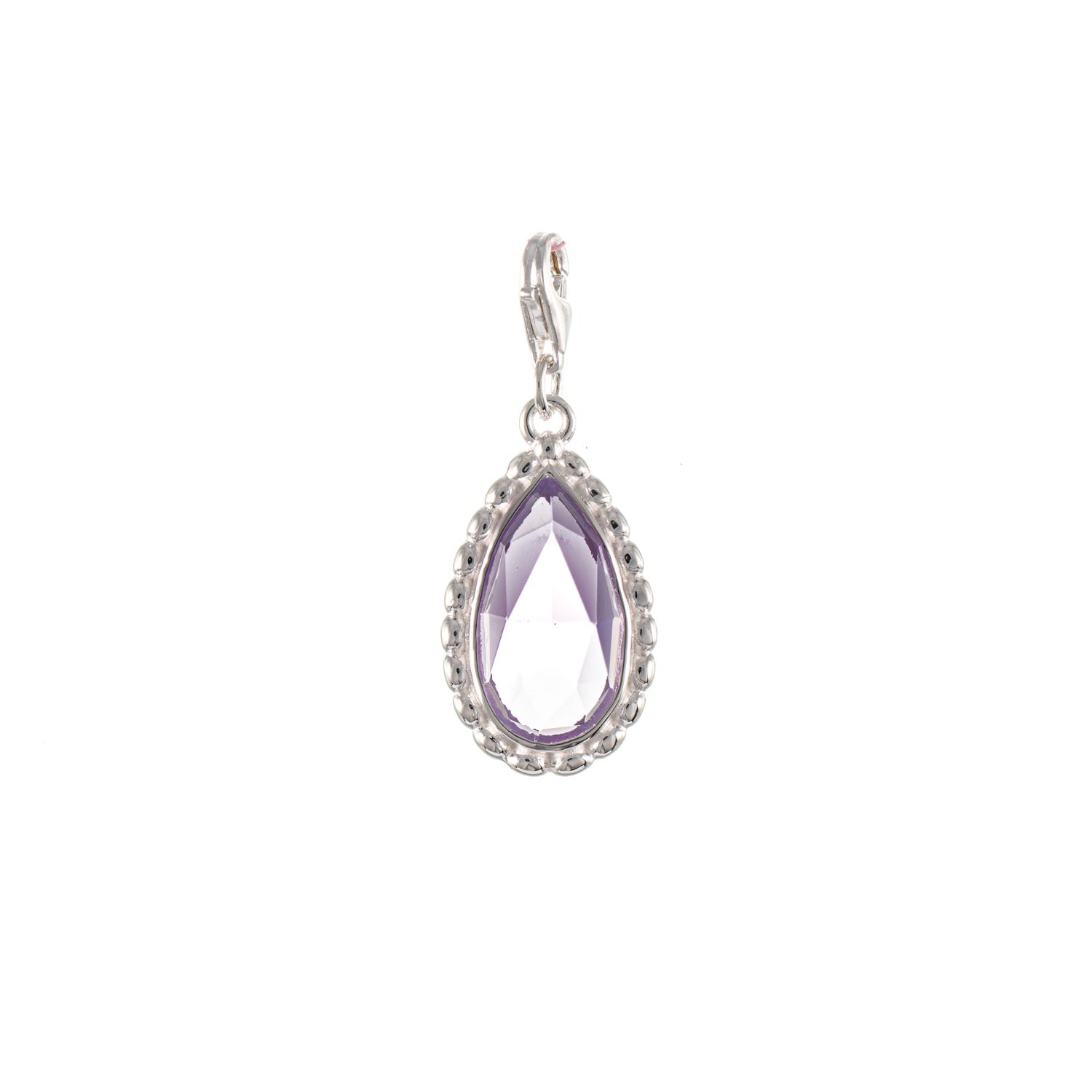 Wechselstein für Collier Signature 925 Silber flieder