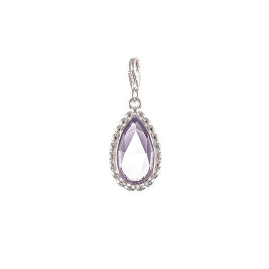 Wechselstein für Collier Signature 925 Silber flieder
