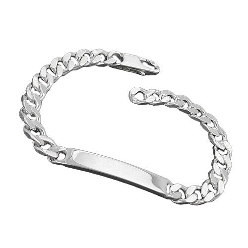 Armband Schildband Armband Panzer Silber 925