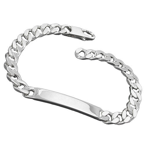 Armband Schildband Armband Panzer Silber 925