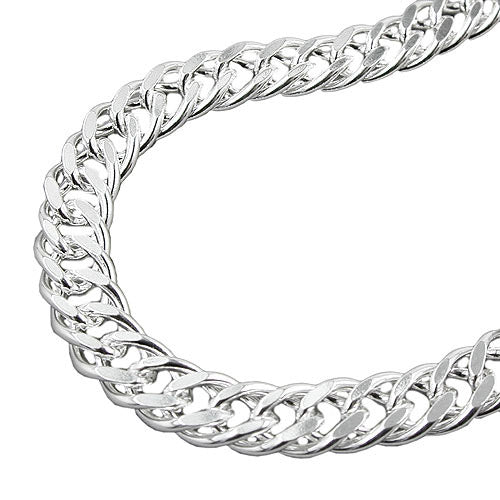Armband Zwillingspanzer Silber 925
